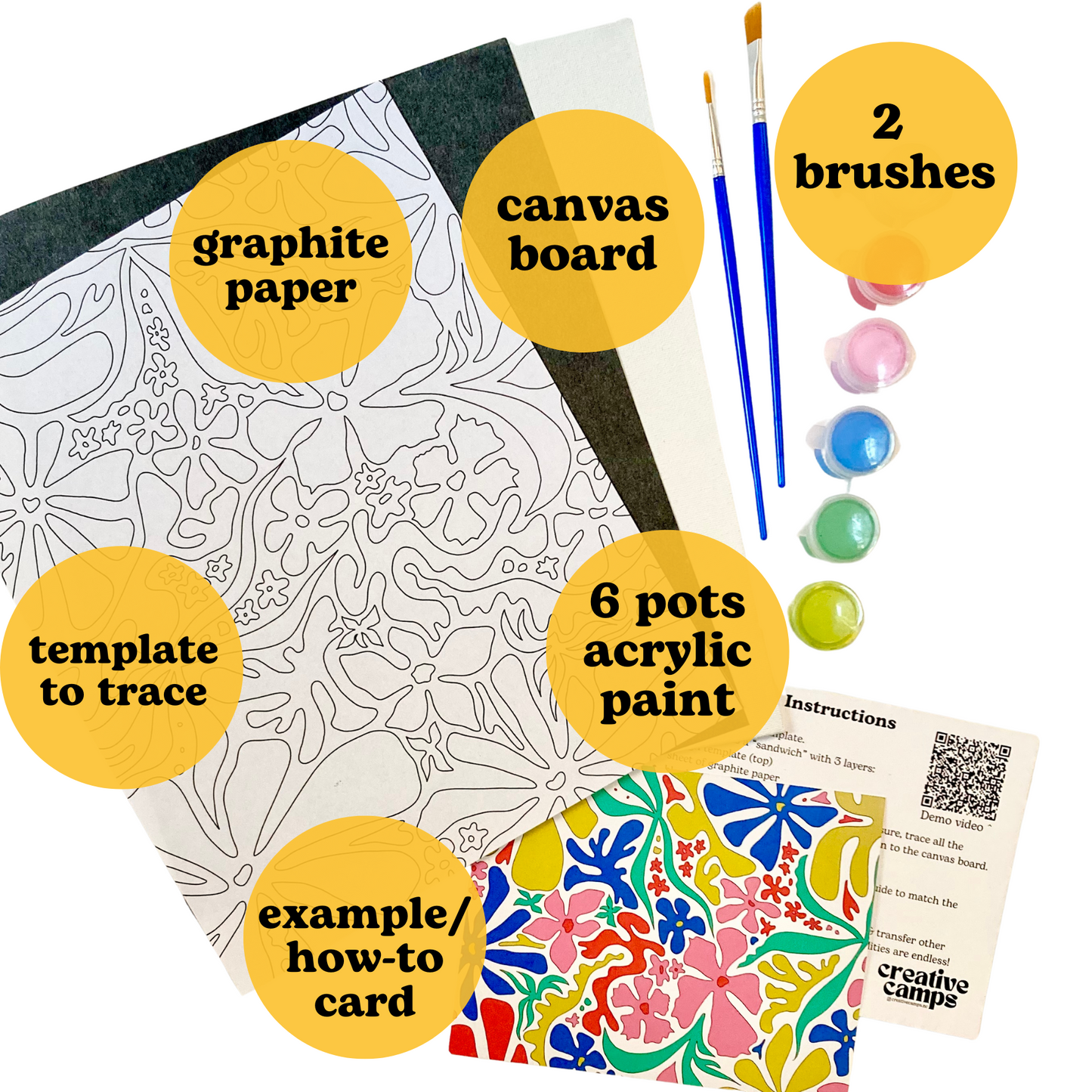 Tropical Trace 'n' Paint Kit